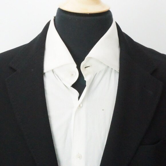 Canali 1934 CURRENT Black Edition Travel Black Wool Blend Sport Coat Jacket 42 - Picture 2 of 9